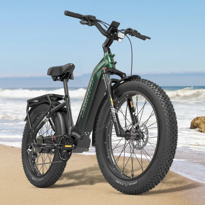 Lankeleisi MG600 Plus Version 2025 26" Fat Bike Électrique 960Wh SUV E-bike – Image 1