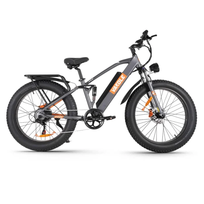 Vakole CO26 750W 26" Fat Bike VTT électrique E-MTB 768Wh Batterie – Image 11