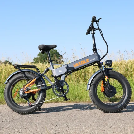 Vakole CO20 Max 750W*2 Double Moteur 20" Fat Bike Électrique Pliant