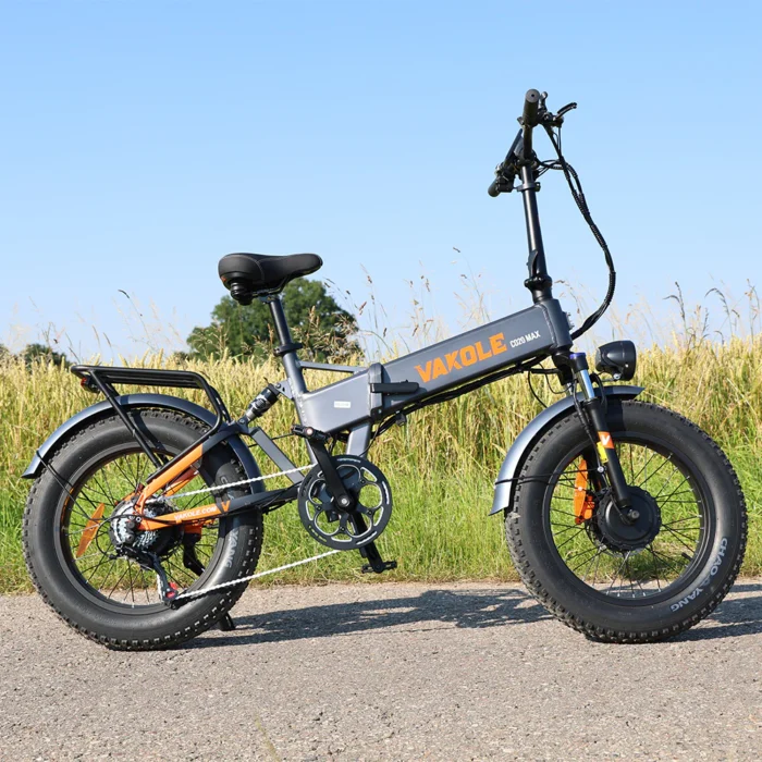 Vakole CO20 Max 750W*2 Double Moteur 20" Fat Bike Électrique Pliant – Image 1