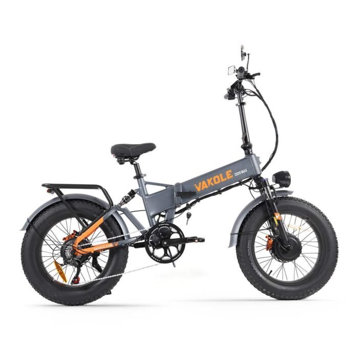 Vakole CO20 Max 750W*2 Double Moteur 20" Fat Bike Électrique Pliant – Image 11
