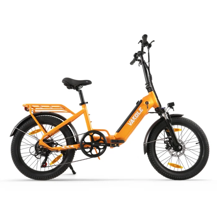 Vakole VT4 250W 20" Vélo électrique VTC Compact Pliable 468Wh Batterie avec Cadre Bas – Image 7